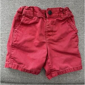 Boys adjustable waist shorts size 2T Nantucket red